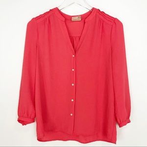 Anthro Vanessa Virginia button down blouse